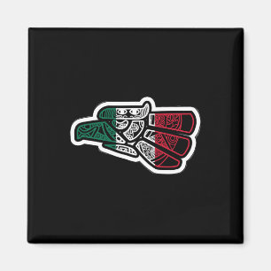 Mexicaanse vlag Pride Hecho en Mexico Magneet