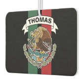 Mexicaanse vlag Race Stripes gepersonaliseerd Luchtverfrisser (Links)