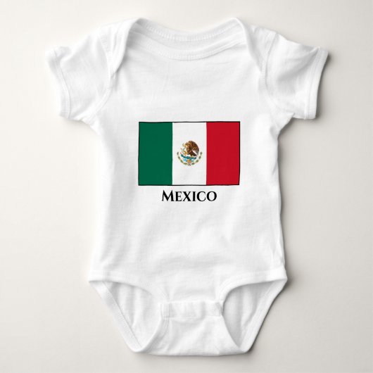 Mexicaanse vlag romper (Voorkant)
