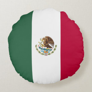 Mexicaanse vlag rond kussen