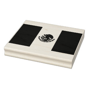 Mexicaanse vlag Rubber Art Stempel