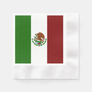 Mexicaanse vlag servet