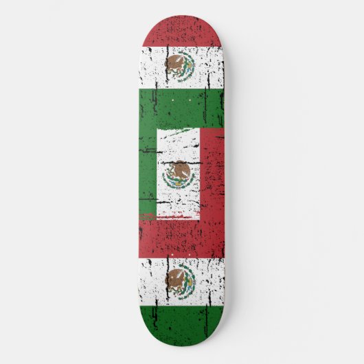Mexicaanse vlag Skateboard (Voorkant)