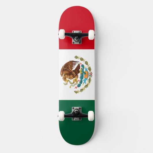 Mexicaanse vlag skateboard (Voorkant)