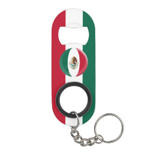 Mexicaanse vlag sleutelhanger flessenopener