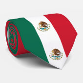 Mexicaanse vlag stropdas (Opgerold)