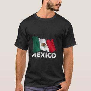 Mexicaanse vlag t-shirt
