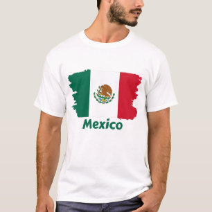 Mexicaanse vlag t-shirt