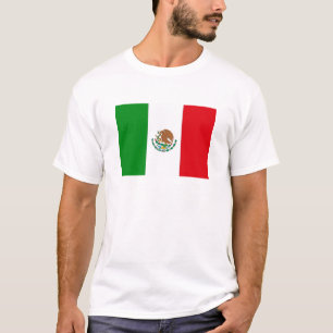 Mexicaanse vlag t-shirt