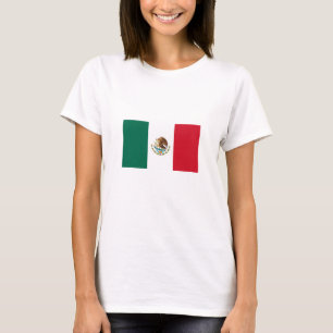 Mexicaanse vlag t-shirt