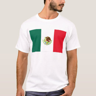 Mexicaanse vlag t-shirt