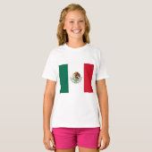Mexicaanse vlag t-shirt (Voorkant volledig)