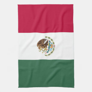 Mexicaanse vlag theedoek