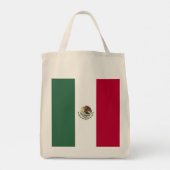 Mexicaanse vlag tote bag (Achterkant)