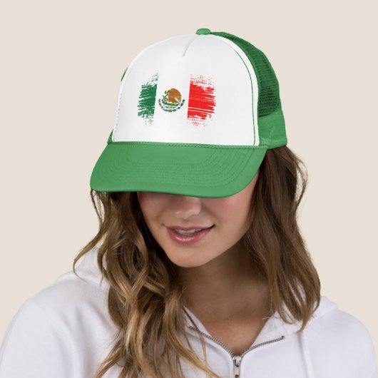 Mexicaanse vlag trucker pet (In situ)