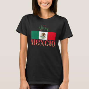 Mexicaanse Vlag Viva Mexico Onafhankelijkheidsdag T-shirt