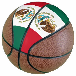 Mexicaanse vlag - vlag van Mexico Basketbal