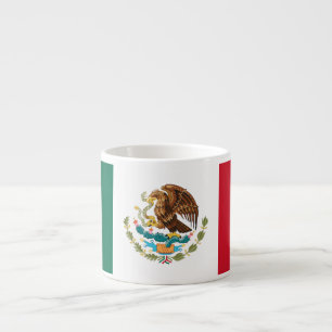 Mexicaanse vlag - vlag van Mexico Espresso Kop