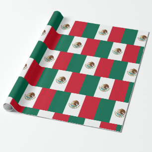 Mexicaanse Vlag - Vlag van Mexico Inpakpapier