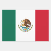 Mexicaanse vlag - vlag van Mexico Inpakpapier Vel (Voorkant)