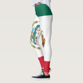 Mexicaanse vlag - vlag van Mexico Leggings (Links)