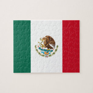 Mexicaanse vlag - vlag van Mexico Legpuzzel