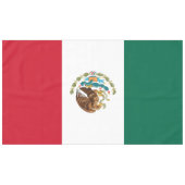 Mexicaanse Vlag - Vlag van Mexico Tafelkleed (Voorkant (Horizontaal))
