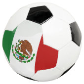 Mexicaanse vlag voetbal (Drie kwart)