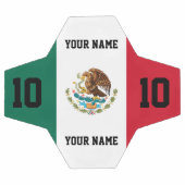 Mexicaanse vlag voetbal met aangepast nummer (Enkel)