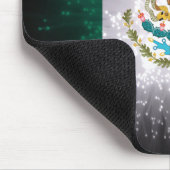 Mexicaanse vlag vuurwerk muismat (Hoek)