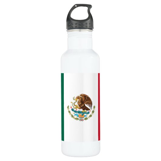 Mexicaanse vlag waterfles  (Voorkant)