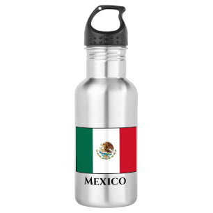 Mexicaanse vlag waterfles 