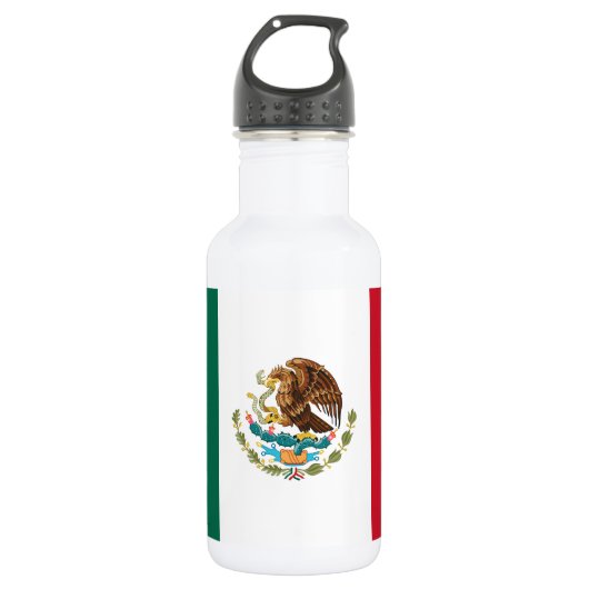 Mexicaanse vlag waterfles  (Voorkant)