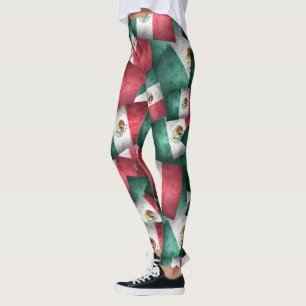 Mexicaanse vlaggen leggings