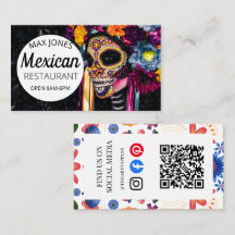 Mexicaanse voedingsvruchten deli markeert een dag 
