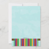 Mexicaanse voedseluitnodiging kaart (Achterkant)