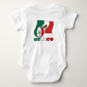 Mexicaanse Voetbal Romper (Achterkant)