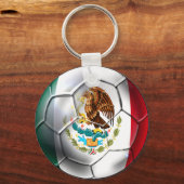 Mexicaanse voetbal sleutelhanger voor Mexicaanse f (Voorkant)