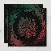 Mexicaanse wapen Grunge Cinco de Mayo Kaart (Voorkant / Achterkant)
