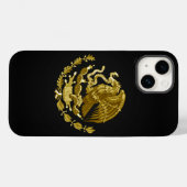 Mexicaanse wapenmantel Case-Mate iPhone case (Achterkant (horizontaal))