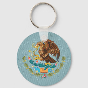 Mexicaanse wapenmantel sleutelhanger