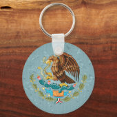 Mexicaanse wapenmantel sleutelhanger (Voorkant)
