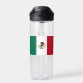 Mexicaanse wapenstilstand, Eagle Flag, Mexico Waterfles (Achterkant)