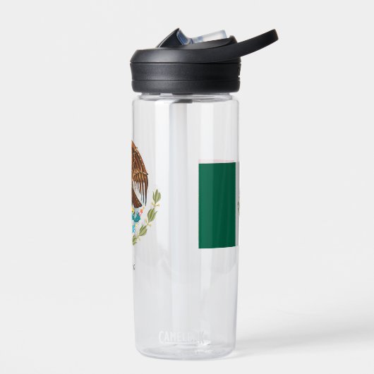Mexicaanse wapenstilstand, Eagle Flag, Mexico Waterfles (Links)