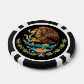 Mexicaanse wapenstilstand Eagle Snake en Cactus Pokerchips (Enkel)