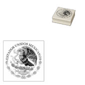 Mexicaanse wapenstilstand 	rubberstempel (Gestempeld)