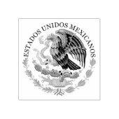 Mexicaanse wapenstilstand 	rubberstempel (Afrduk)