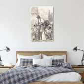 Mexicaanse waterdrager canvas afdruk (Insitu (Slaapkamer))