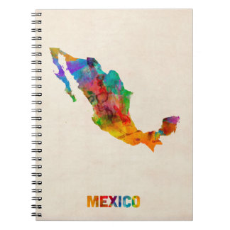 Mexicaanse Waterverf Map Notitieboek