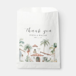 Mexicaanse Waterverf Palm Tree Bedankt Bedankzakje